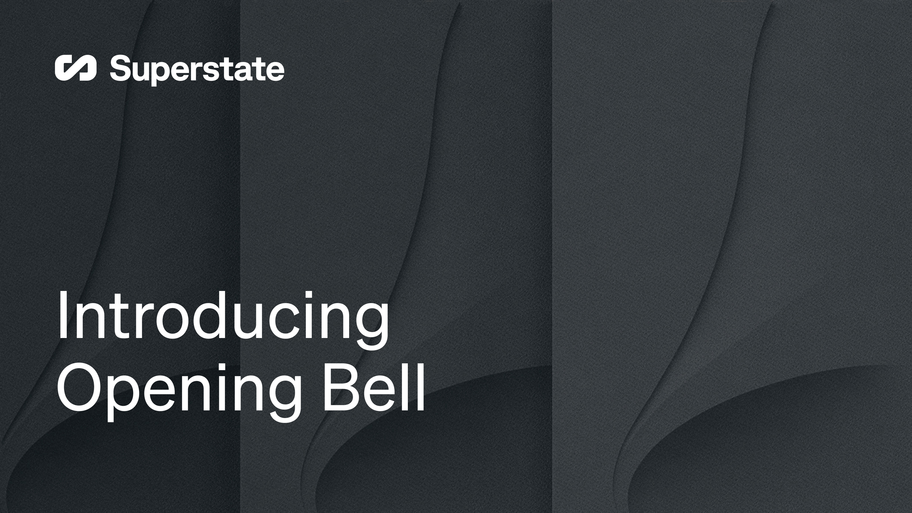 Opening Bell: Bringing Public Equity Onchain