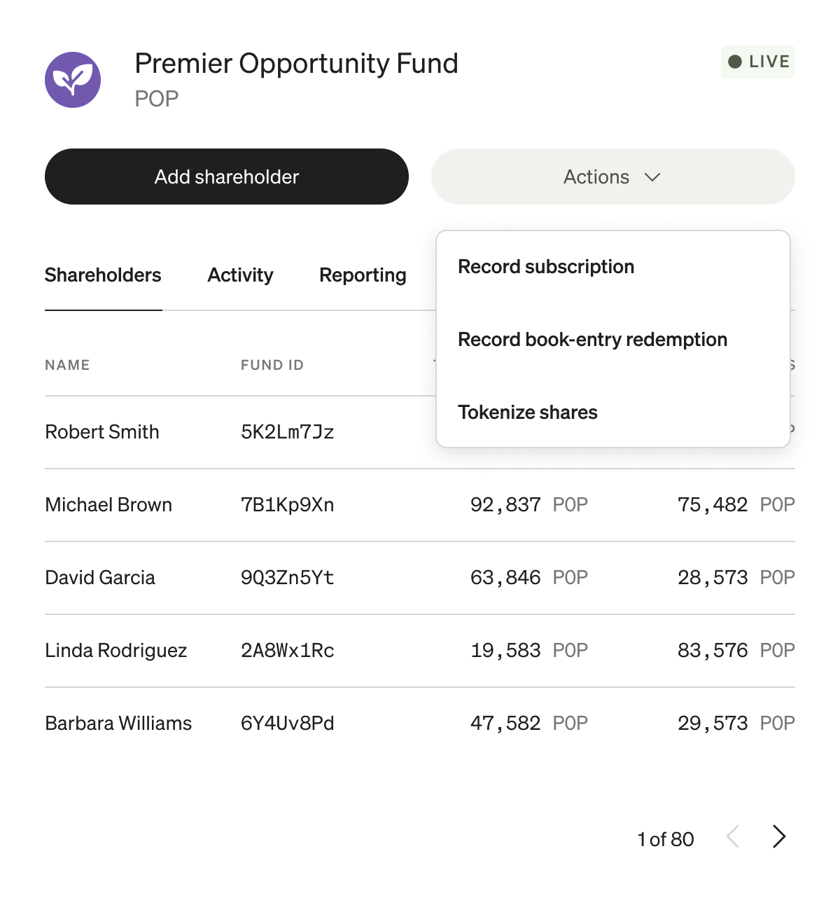 Guided path to tokenization, step 4