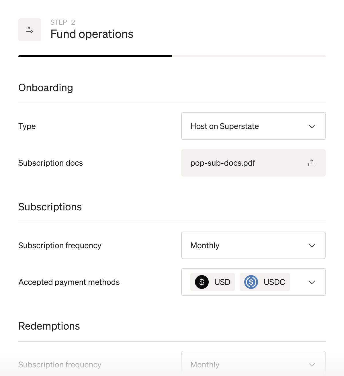 Guided path to tokenization, step 2